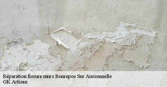 Réparation fissure murs bonrepos-sur-aussonnelle-31470 GK Artisan