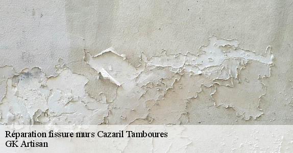 Réparation fissure murs  cazaril-tamboures-31580 GK Artisan