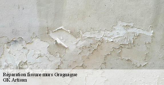 Réparation fissure murs gragnague-31380 GK Artisan