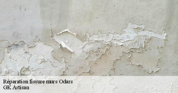 Réparation fissure murs odars-31450 GK Artisan