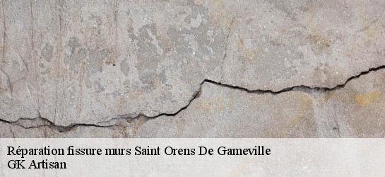 Réparation fissure murs 31650