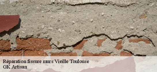 Réparation fissure murs  31320