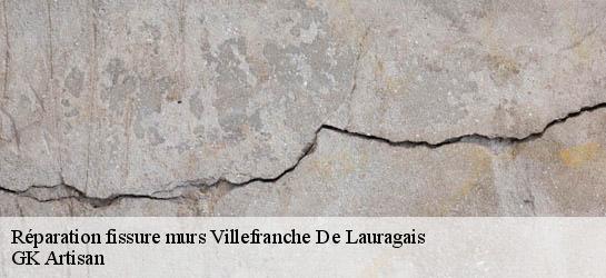 Réparation fissure murs  31290