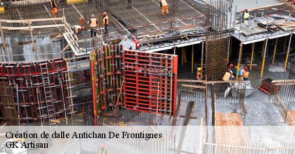 Création de dalle antichan-de-frontignes-31510 GK Artisan