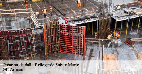 Création de dalle  bellegarde-sainte-marie-31530 GK Artisan