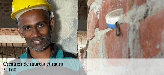 Création de murets et murs 31160