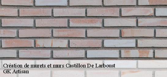 Création de murets et murs  31110