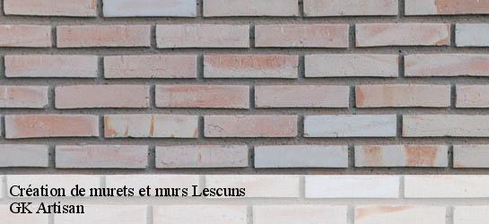Création de murets et murs 31220