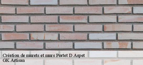 Création de murets et murs 31160