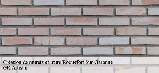 Création de murets et murs  31360
