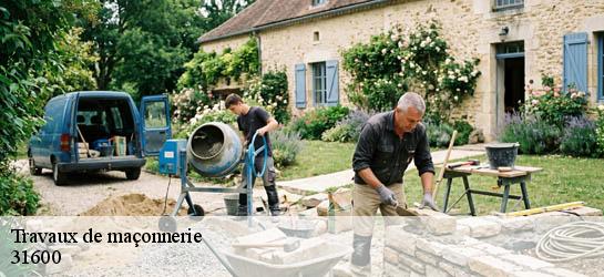 Travaux de maçonnerie  31600