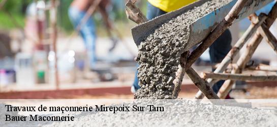Travaux de maçonnerie  31340