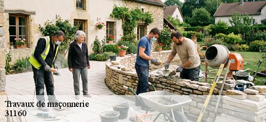 Travaux de maçonnerie 31160