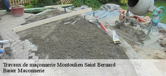 Travaux de maçonnerie  31420