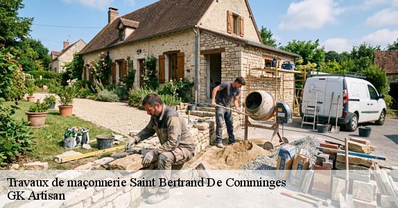 Travaux de maçonnerie  saint-bertrand-de-comminges-31510 GK Artisan