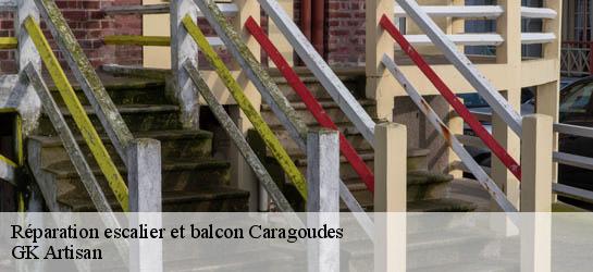 Réparation escalier et balcon 31460