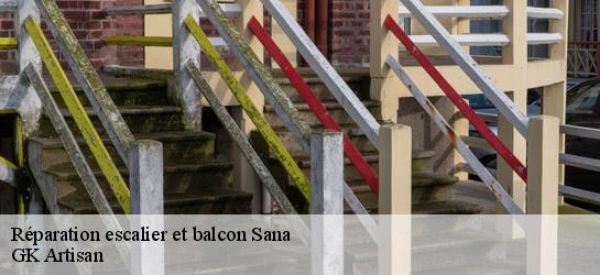 Réparation escalier et balcon 31220
