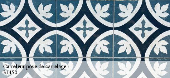 Carreleur pose de carrelage 31450