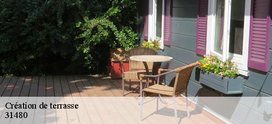 Création de terrasse  31480