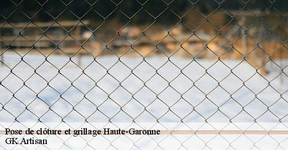 Pose de clôture et grillage Haute-Garonne