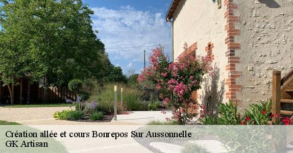 Création allée et cours 31470