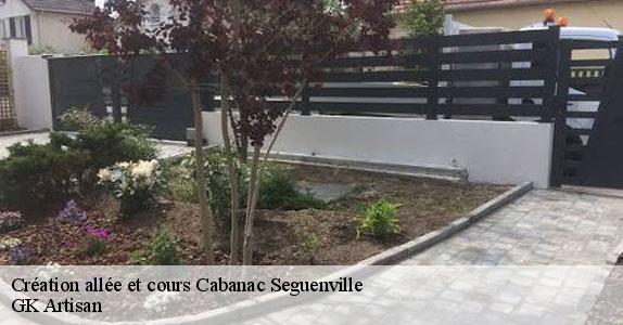 Création allée et cours  31480