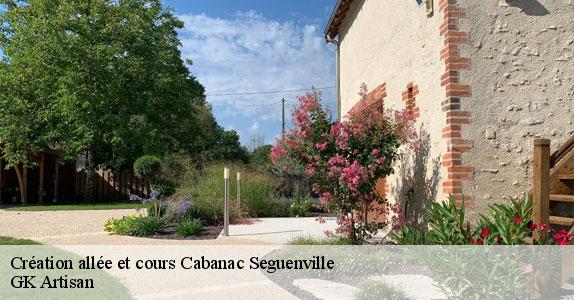 Création allée et cours  31480