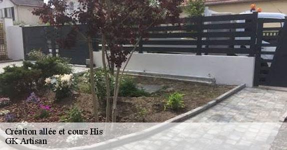 Création allée et cours 31260