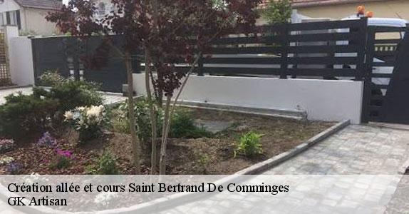 Création allée et cours 31510