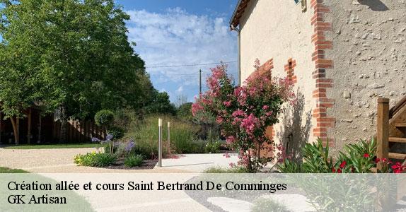 Création allée et cours 31510