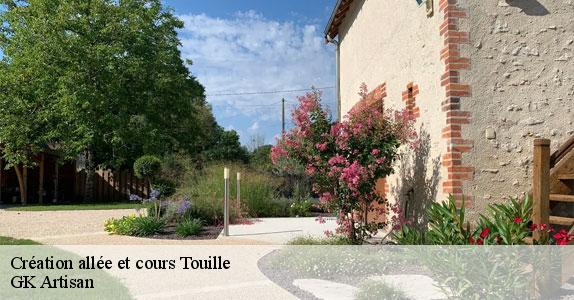 Création allée et cours  31260