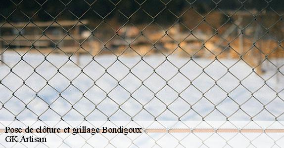 Pose de clôture et grillage  31340