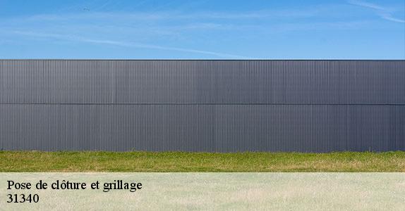 Pose de clôture et grillage  31340