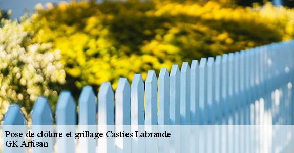 Pose de clôture et grillage  31430