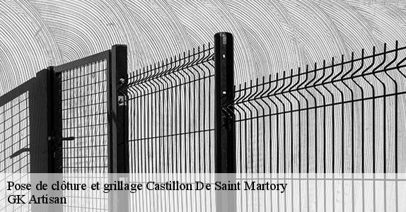 Pose de clôture et grillage 31360