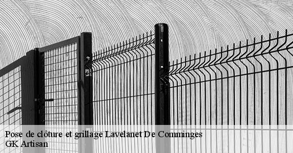 Pose de clôture et grillage  31220