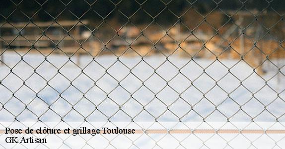Pose de clôture et grillage 31000