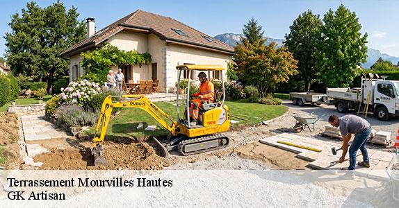 Terrassement  mourvilles-hautes-31540 GK Artisan